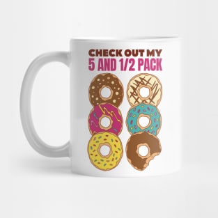 Funny six pack donuts Mug